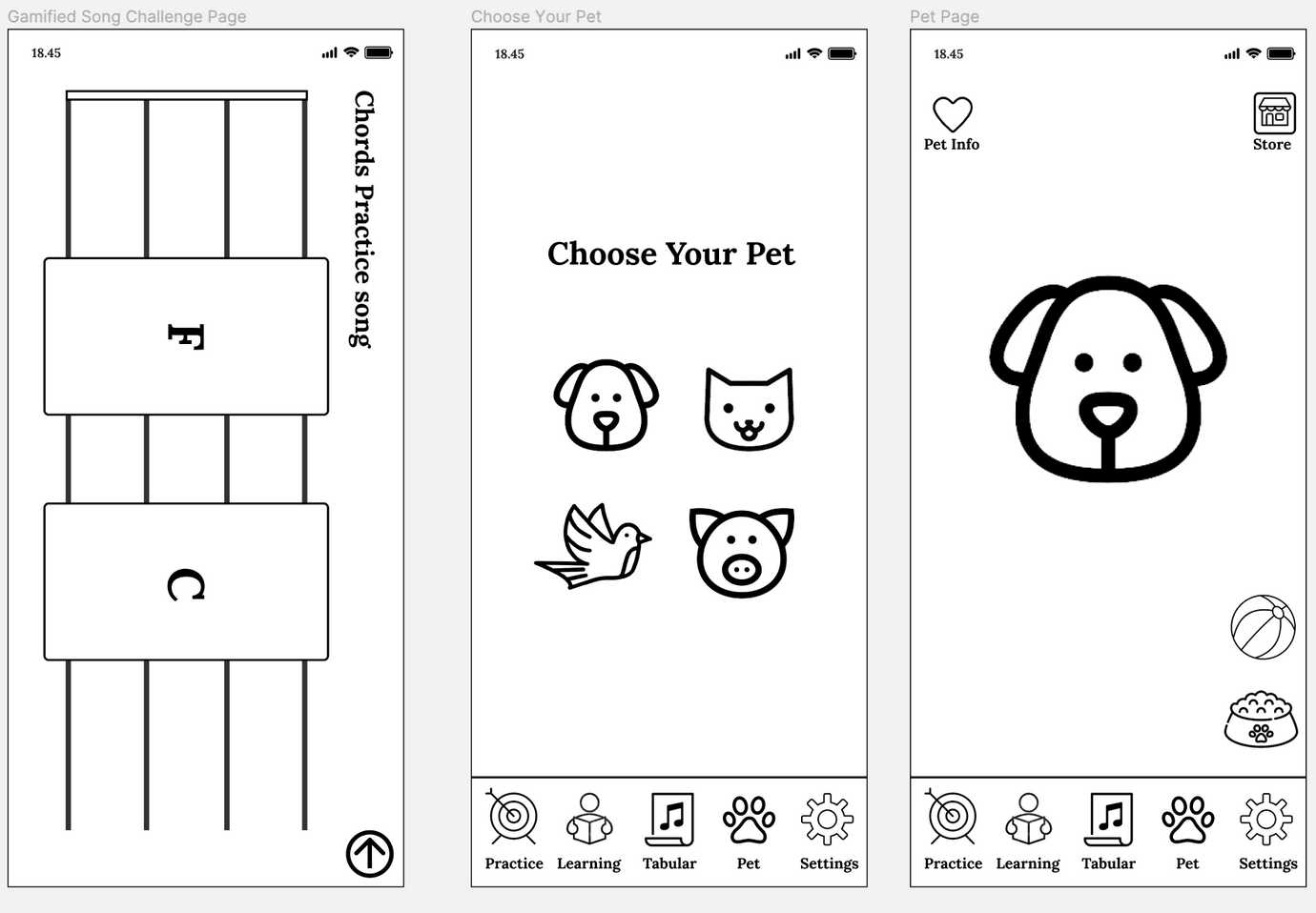 Figure 5, Improved Design after first user evaluation