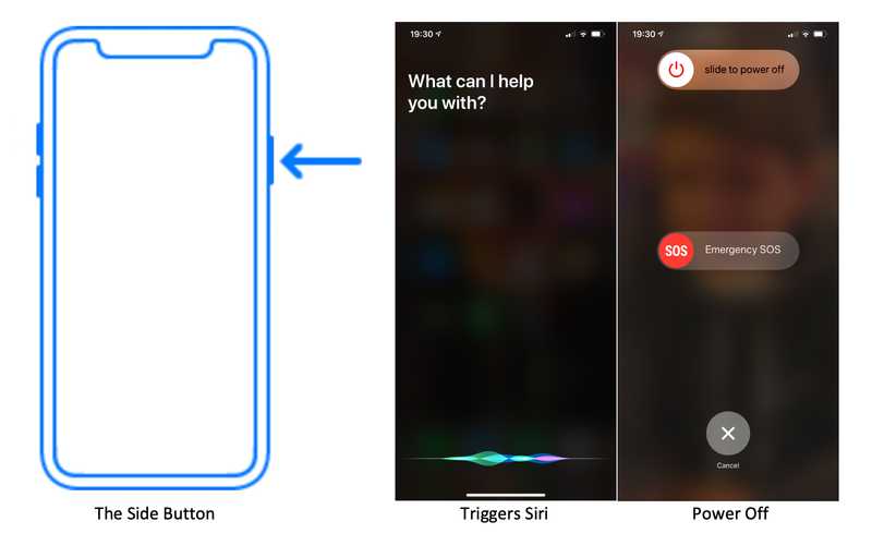 Screenshots of iPhone